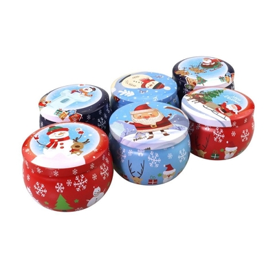 Het aangepaste Suikergoed van Metaal Milieuvriendelijke Tin Gift Box For Christmas Halloween