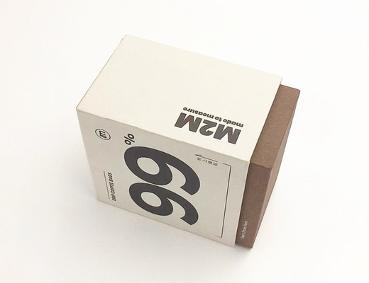 M2M trekt de Golvende Textuur van Coffee Packaging Boxes Verpakking terug