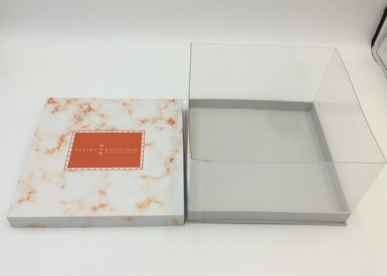 200x100x80mm Chocolade Verpakkend Vakje Document de Chocoladevakje van Kraftpapier met Verdeler