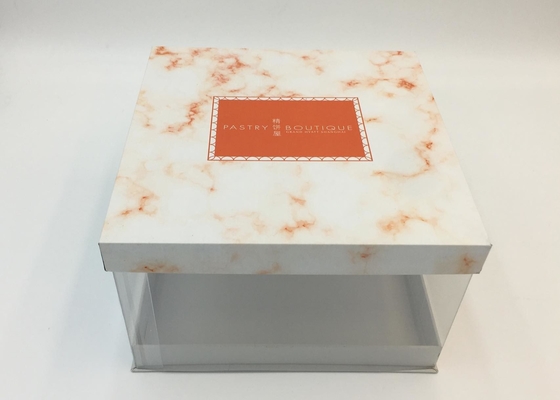 200x100x80mm Chocolade Verpakkend Vakje Document de Chocoladevakje van Kraftpapier met Verdeler