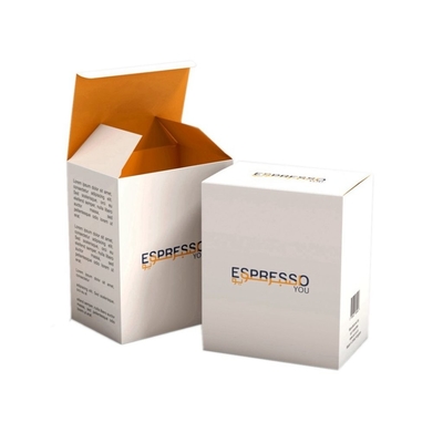 Het in reliëf maken van het Stempelen Wit Cardstock Document Luxe Kosmetisch Vakje voor Parfum