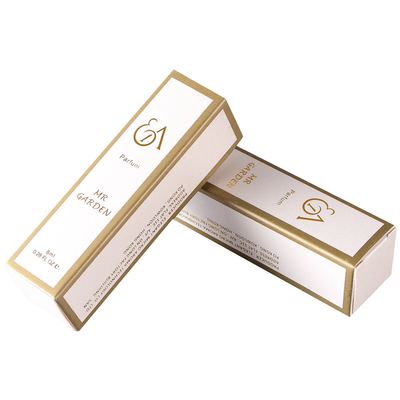 De Luxe Kosmetische Doos van de parfumgift Hete het Stempelen Gouden Folie voor Lippenstiftbuis