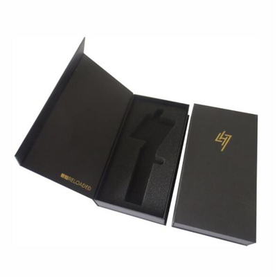 Het Kartondocument 4c van douanelogo magnetic luxury cosmetic box Compensatiedruk