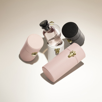 Embleem van Carry Leather Travel Box Custom van het luxe het Met de hand gemaakte Hoogwaardige Parfum