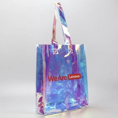 Pvc Tote Bag van Holograhicp Transparant Tote Shopping Bag Laser Clear