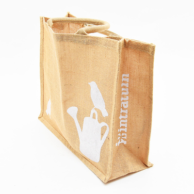 Gedrukte damesdouane het Dagelijkse Leven van Jutetote bag beach bathing shopping