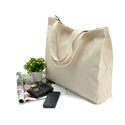 Opnieuw te gebruiken Lege het Winkelen van Canvastote bag women foldable cotton Zakken