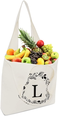 Het Grote Canvas Tote Bag Reusable van vrouwen 5,91 x 4,45 x 3,7 duim