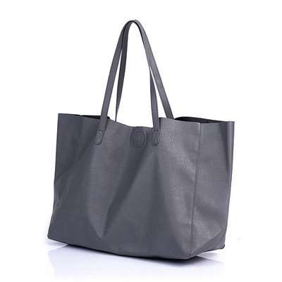 Opnieuw te gebruiken Vrouwenpu Leer Tote Bag 	 L39 x W16 x H30 cm