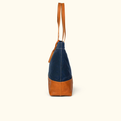 Het grote In de was gezette Canvas van het Capaciteitsleer Tote Bag Durable Waterproof Travel