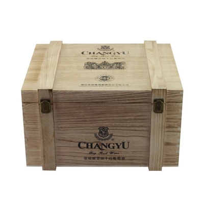 De grote Whisky personaliseerde de Houten Glanzende Laminering van de Wijndoos