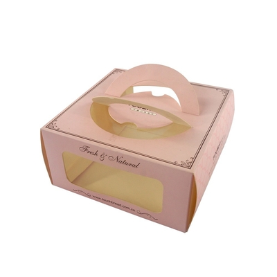 De Dozen Transparant Venster van de drukkarton Gepersonaliseerd Cake