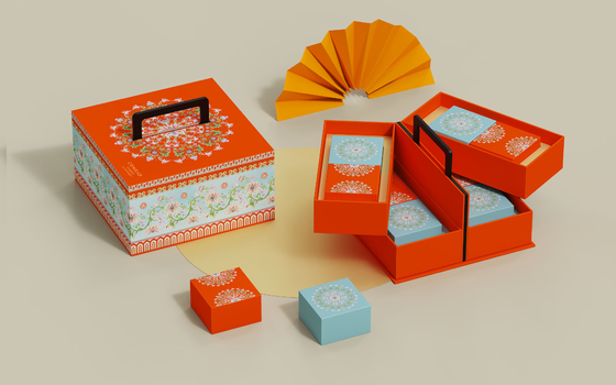 Goede prijs Van de de Giftdoos van de douane de Daggift van Marmeren Lippenstift Valentine van de de Giftdoos Magnetisch online