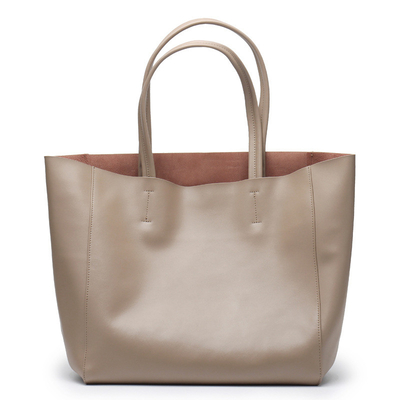Goede prijs Het toevallige Grensoverschrijdende Leer Tote Bag Customized van de Damesschouder online