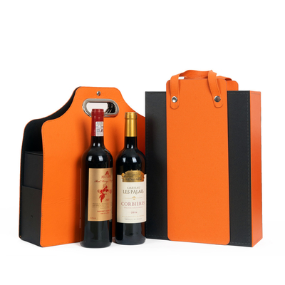 Goede prijs Wijn 6 Flessen Verschepende Gift Art Leather Gift Box Cardboard online