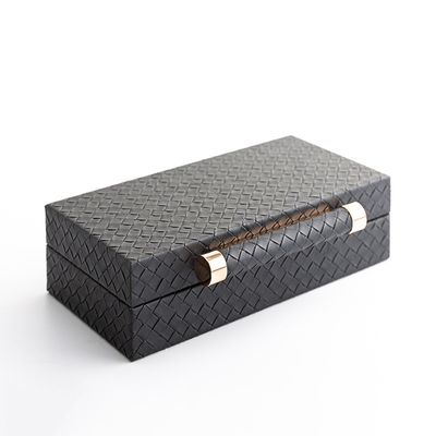 Goede prijs Van de het Leergift van de ingangswoonkamer Zwarte van de Doosjuwelen Doos 35.2x27x11.5cm online